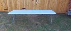 8ft Folding Table